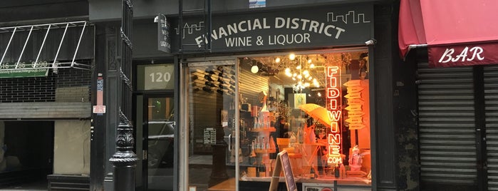 Financial District Wine and Liquor is one of NYC Liquor Stores.