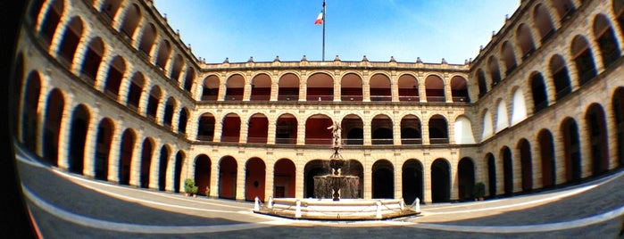 Palacio Nacional is one of CDMX.