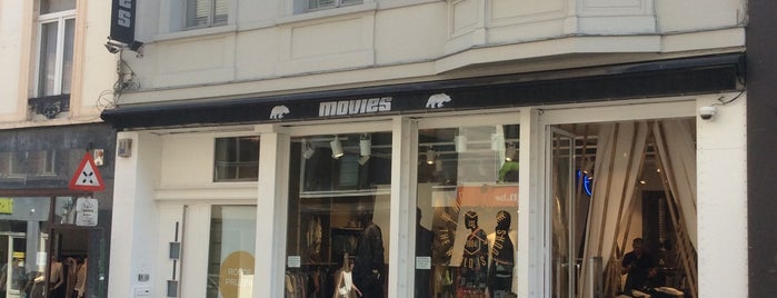 Movies is one of Gentse shopping list.