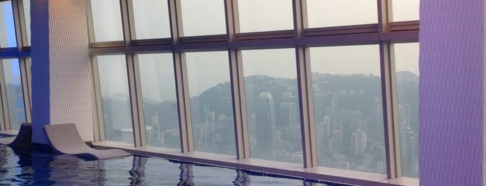 The Ritz-Carlton, Hong Kong is one of Favourite hotel pools.