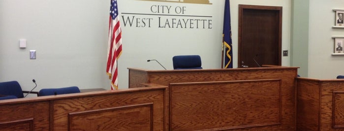 West Lafayette City Hall is one of Cowtown Fun.