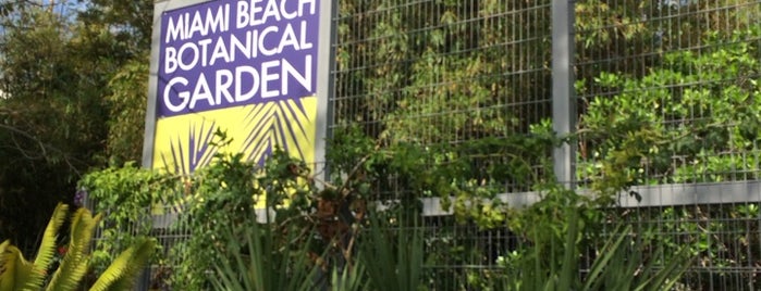 Miami Beach Botanical Garden is one of Miami - South Beach.