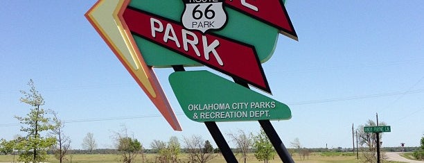 Route 66 Park is one of Oklahoma City.