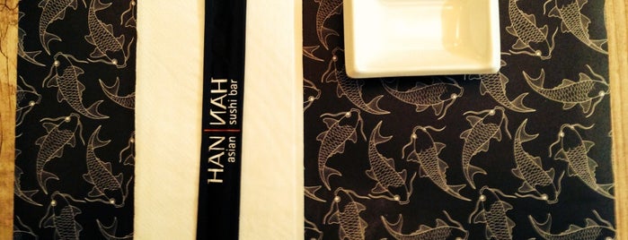 Hannah - Asian Sushi Bar is one of Melhores.