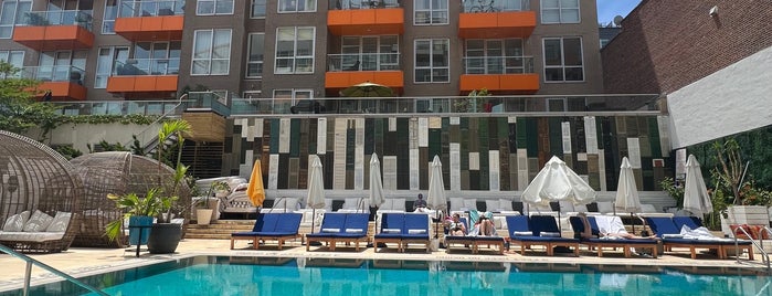 McCarren Hotel & Pool is one of Brooklyn & Queens Patio Drinks.