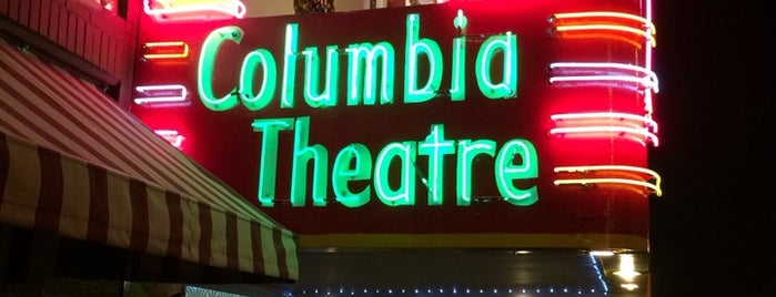 Columbia Theater is one of My favorite places.
