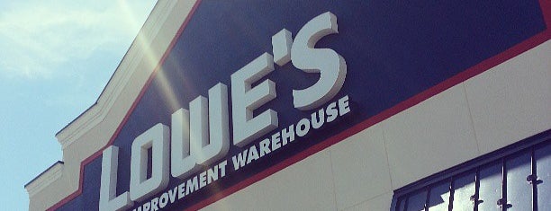 Lowe's is one of David’s Liked Places.