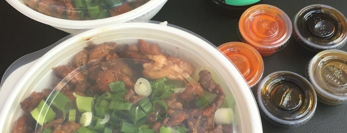 The Flame Broiler is one of Lunch Rush.