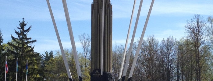 Памятник воинам ВДВ is one of Анжелика : понравившиеся места.