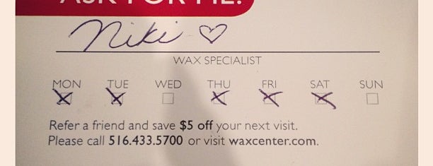 European Wax Center is one of Favorite places.