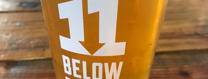 11 Below Brewing Company is one of Houston Metro Breweries.