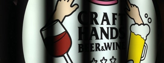 CRAFT HANDS BEER & WINE is one of Beer Places.