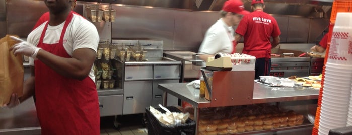 Five Guys is one of Restaurants I want to Try.