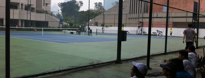 Tennis Court Sultan Hotel is one of Ace Badge (Tennis Court) in Jakarta Indonesia.