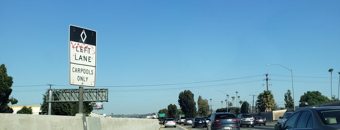 CA-60 at Exit 20 is one of Los Angeles area highways and crossings.
