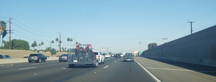 I-10 (San Bernardino Freeway) is one of Los Angeles area highways and crossings.
