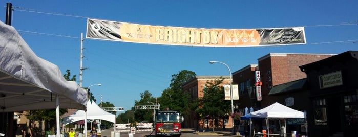 Brighton, MI is one of Cities of Michigan: Southern Edition.