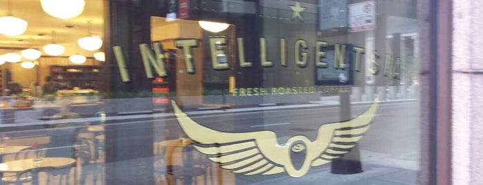 Intelligentsia Coffee is one of Chicago Coffee Shops to Check Out.