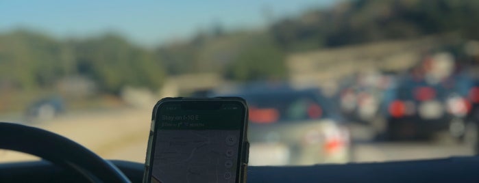 I-10 / I-710 Interchange is one of Los Angeles area highways and crossings.