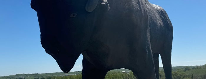 World's Largest Buffalo is one of Road Trip 1.