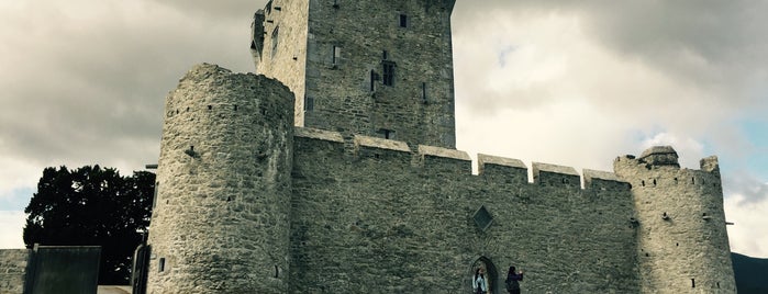 Ross Castle is one of The Ring of Kerry, Ireland.