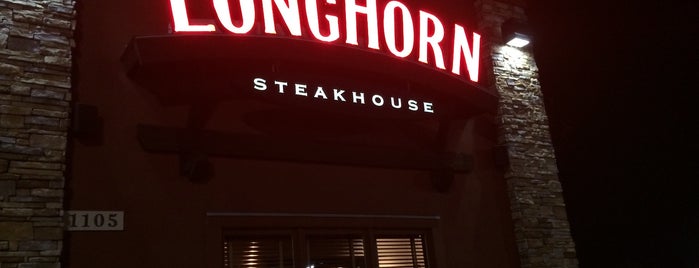 LongHorn Steakhouse is one of Restaurants visited.
