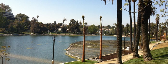 Echo Park Lake is one of Echo Park.