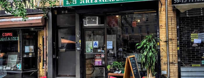 Bamboo Tropical Juice & Salad Bar is one of สถานที่ที่บันทึกไว้ของ Brownstone Living NYC.
