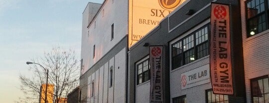 Six Row Brewing Company is one of St. Louiz.