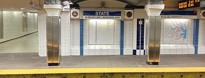 MBTA State Street Station is one of my faves.