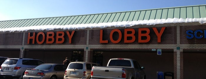 Hobby Lobby is one of Orte, die Mark gefallen.