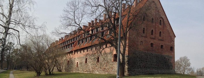 Замок Прейсиш-Эйлау is one of замки Ордена в Северной Пруссии | Ordensburg.