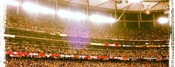 Georgia Dome is one of NCAA Division I FBS Football Stadiums.