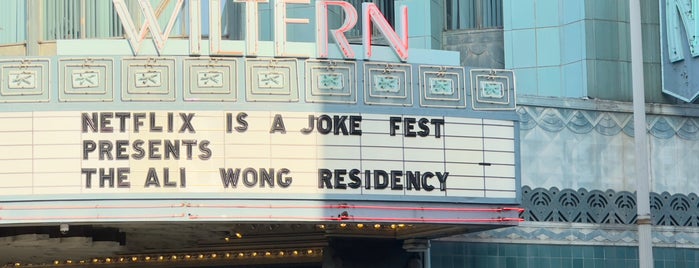 The Wiltern is one of fave places in LA.