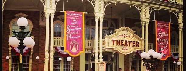 Town Square Theater is one of WdW Magic Kingdom.