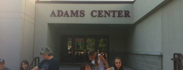 Adams Event Center is one of สถานที่ที่ Bryan ถูกใจ.