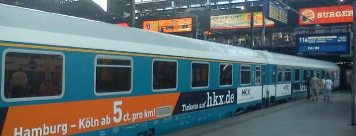 HKX Hamburg - Köln is one of Hmg.
