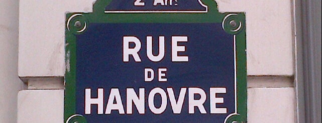 Rue de Hanovre is one of Espagne à Paris.