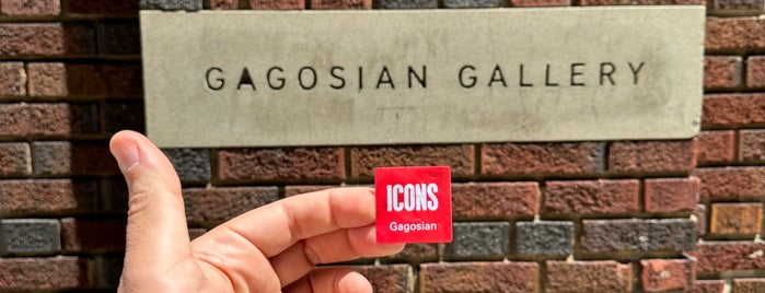 Gagosian Gallery is one of Activities.