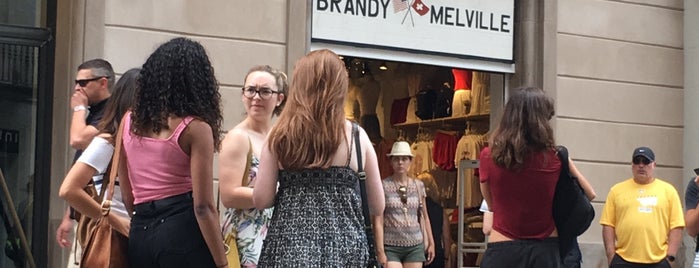 Brandy & Melville is one of Guide to Barcelona.