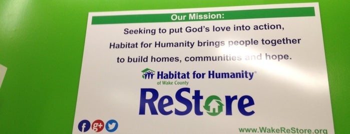 Habitat For Humanity Restore is one of Missy’s Liked Places.