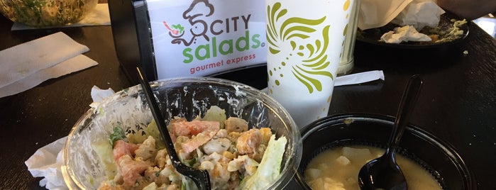 City Salads Gourmet Express is one of where ever I may roam....