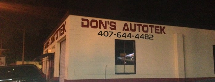 Don's Autotek is one of Favorite.