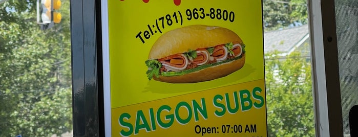 N & H Saigon Subs is one of local places.