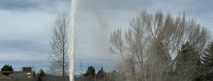 Soda Springs Geyser is one of Quest out west.