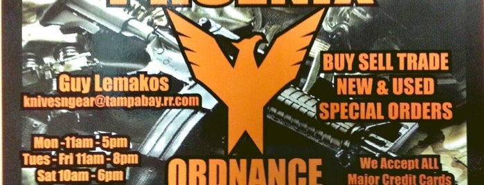 Phoenix Ordance is one of Gun Stores.