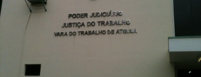 Vara do Trabalho de Atibaia is one of Locais curtidos por Steinway.