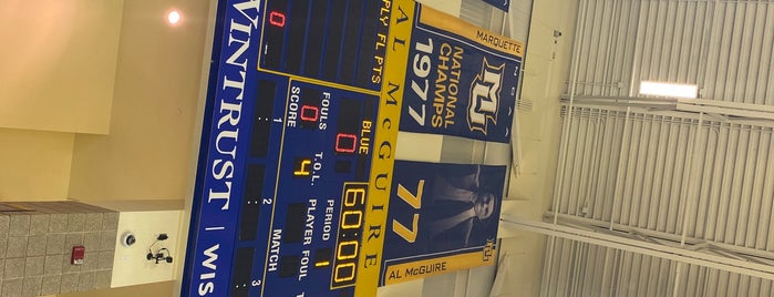 Al McGuire Center is one of Be The Difference (Marquette University).