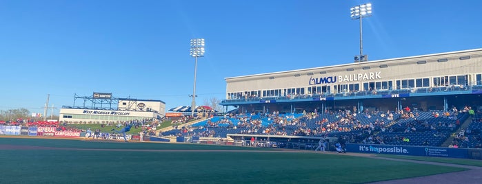 LMCU Ballpark is one of places.