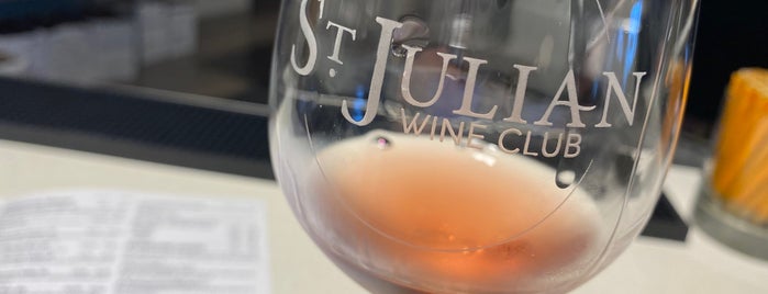 St. Julian Winery is one of Ma & Pa Michigan Booze Cruise.